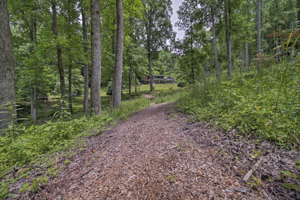 Bryson City Home With Private Fire Pit And Creek! Exterior photo